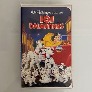 101 DALMATIONS - Disney Classic RARE Black Diamond VHS